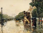 Champs Elysees Paris Childe Hassam